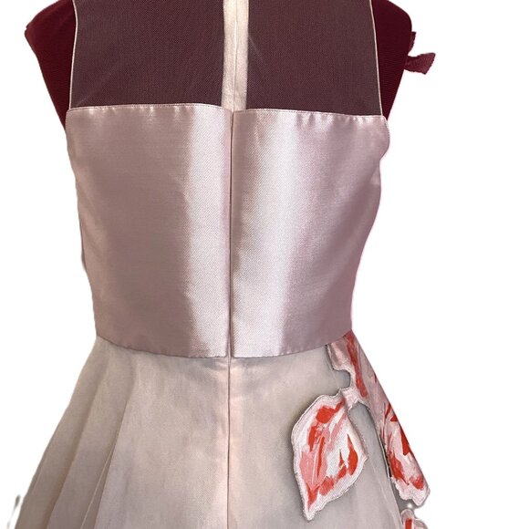 NOIR by Sachin & Babi Floral Applique Gown-Size 4 - Picture 3 of 8